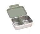 Lunchbox Stainless Steel Happy Prints light olive