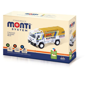 Stavebnice Monti System MS 07 Dakar Liaz 1:48 v krabici 22x15x6cm