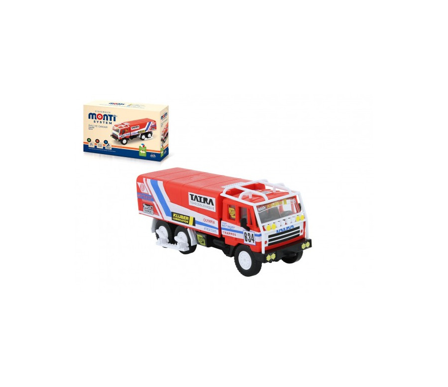 Stavebnice Monti System MS 10 Rallye Dakar Tatra 815 1:48 v krabici 22x15x6cm