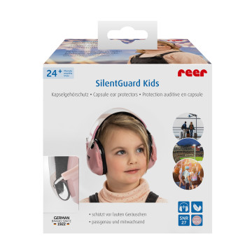 Reer Chrániče sluchu SilentGuard Kids pink