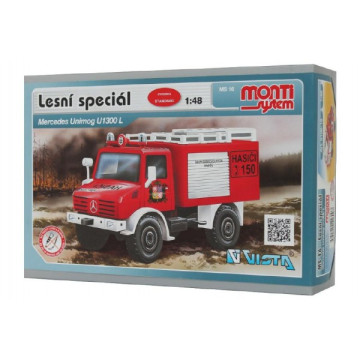 Stavebnice Monti System MS 16 Lesní speciál 1:48 v krabici 22x15x6cm