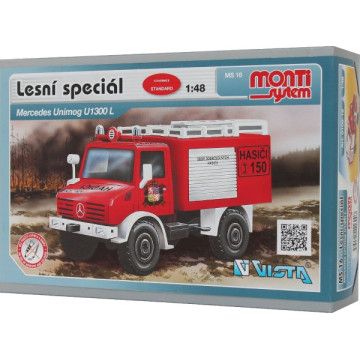 Stavebnice Monti System MS 16 Lesní speciál 1:48 v krabici 22x15x6cm