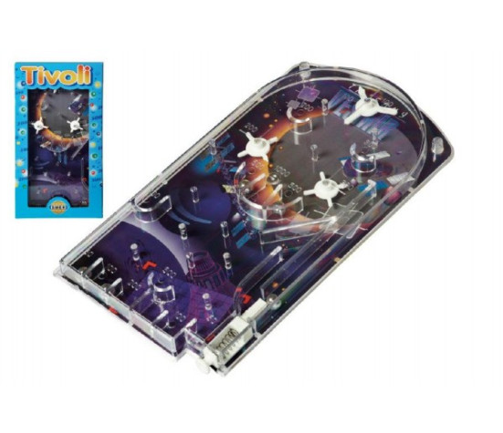 Pinball Tivoli společenská hra hlavolam 17x31,5x2cm v krabici