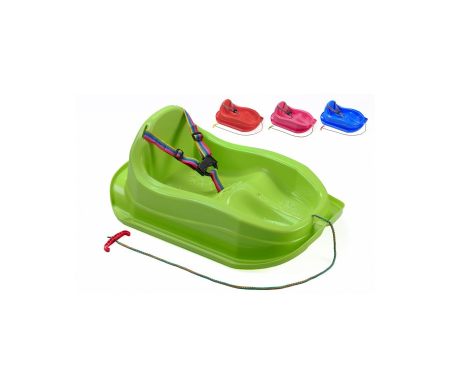 Sáně mini plast 50x70cm mix barev 12m+ Sáně mini plast 50x70cm mix barev 12m+