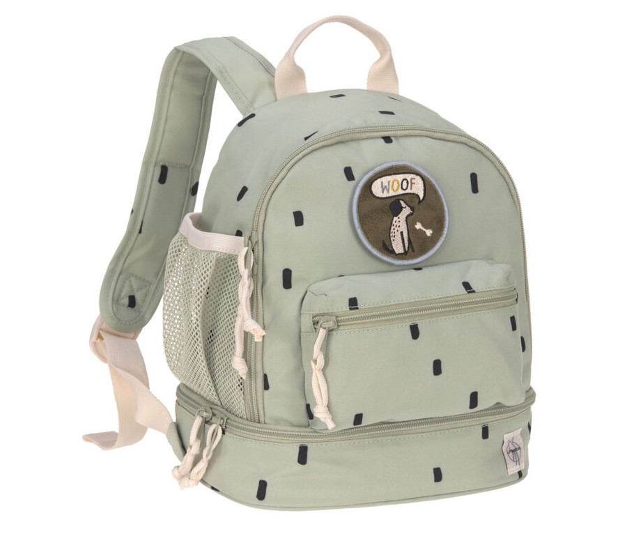 Mini Backpack Happy Prints light olive