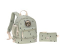 Mini Backpack Happy Prints light olive