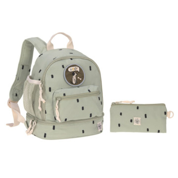 Mini Backpack Happy Prints light olive