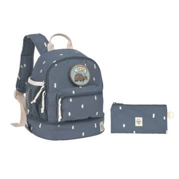 Mini Backpack Happy Prints midnight blue