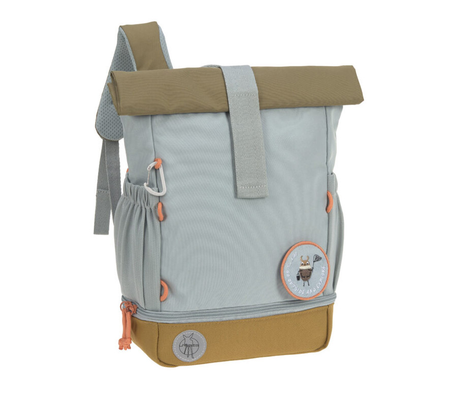 Mini Rolltop Backpack Nature light blue