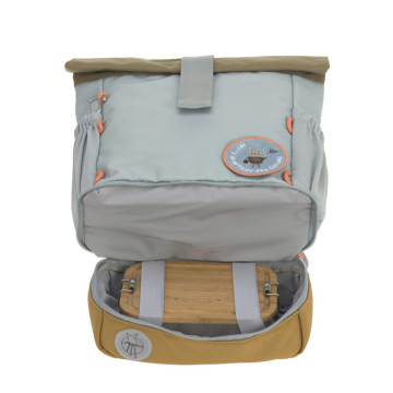 Mini Rolltop Backpack Nature light blue