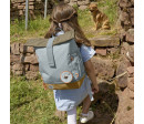 Mini Rolltop Backpack Nature light blue