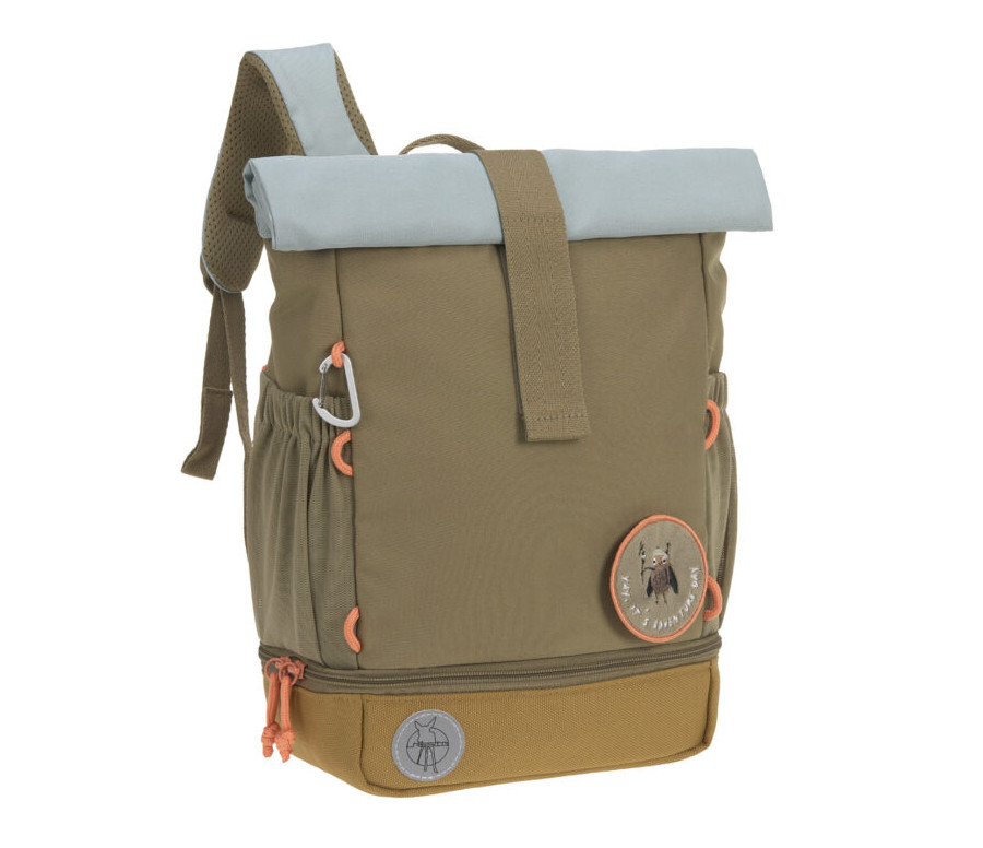 Mini Rolltop Backpack Nature olive