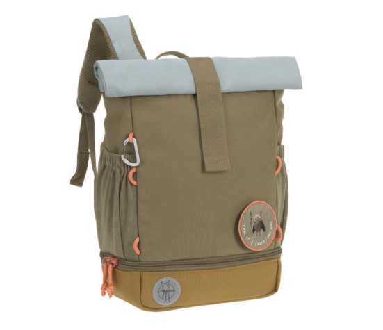 Mini Rolltop Backpack Nature olive