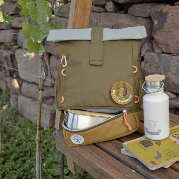 Mini Rolltop Backpack Nature olive