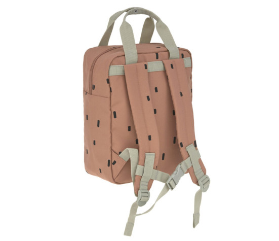 Mini Square Backpack Happy Prints caramel