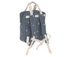 Mini Square Backpack Happy Prints midnight blue