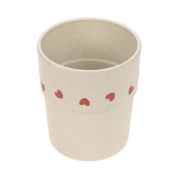 Mug PP/Cellulose Happy Rascals Heart lavender