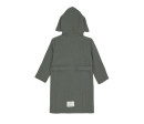 Muslin Bathrobe petrol green 24-36m.