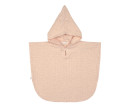 Muslin Poncho dots peach rose