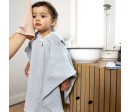 Muslin Poncho powder blue