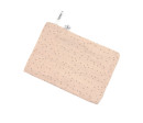 Muslin Wash Glove Set 3 pcs dots peach rose