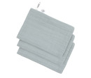 Muslin Wash Glove Set 3 pcs powder blue