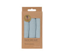 Muslin Wash Glove Set 3 pcs powder blue