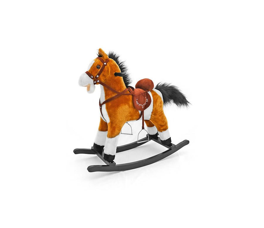 Houpací koník s melodií Milly Mally Mustang světle hnědý Houpací koník s melodií Milly Mally Mustang světle hnědý