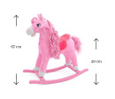 Houpací koník s melodií Milly Mally Princess pink Houpací koník s melodií Milly Mally Princess pink