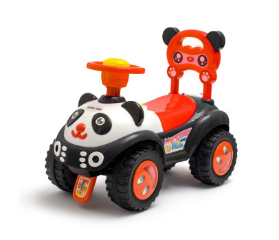 Dětské odrážedlo se zvukem Baby Mix Panda černé