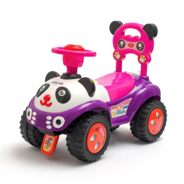 Dětské odrážedlo se zvukem Baby Mix Panda růžové