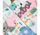 Flanelové pleny s potiskem NEW BABY 70x80 cm 10 ks Flanelové pleny s potiskem NEW BABY 70x80 cm 10 ks