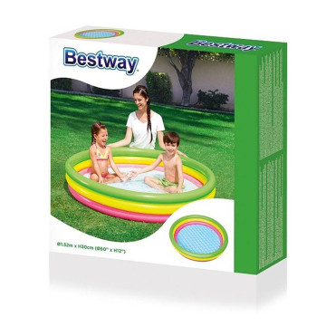 Dětský nafukovací bazén Bestway 152x30 cm 3 barevný