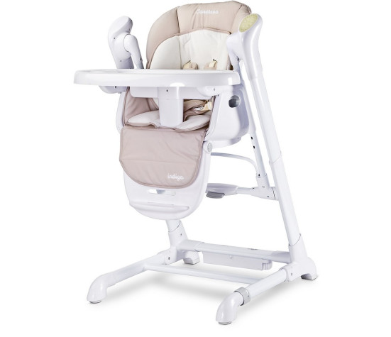 Dětská jídelní židlička 2v1 Caretero Indigo beige