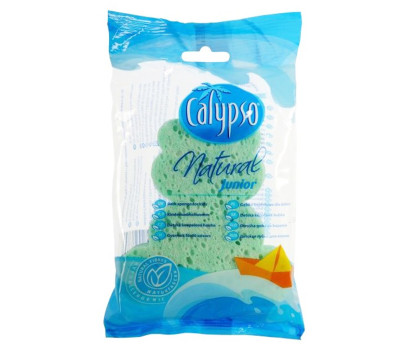 Koupelová houba Junior Natural Calypso zelená