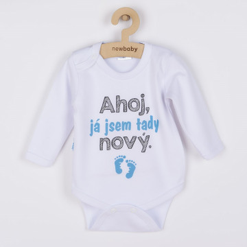 Body s potiskem New Baby Ahoj, já jsem tady nový.