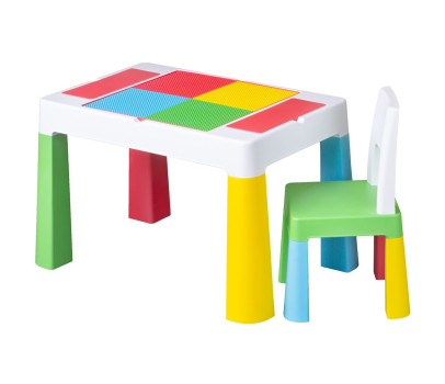 Dětská sada stoleček a židlička Multifun multicolor