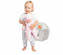 Dětské křeslo z Minky New Baby Liška mátové, Zelená