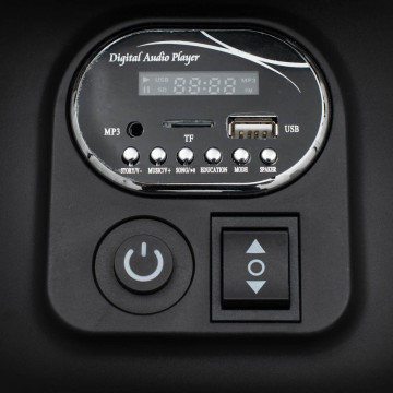 Dětská elektrická motorka Baby Mix POLICE modrá