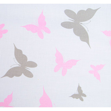 3-dílné ložní povlečení New Baby 100/135 cm bílé motýli