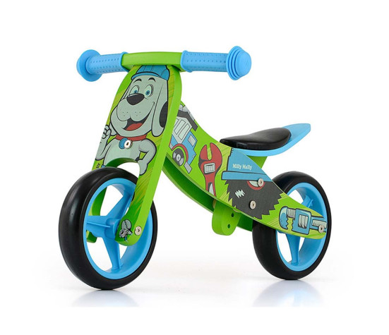 Dětské multifunkční odrážedlo kolo 2v1 Milly Mally JAKE Bob