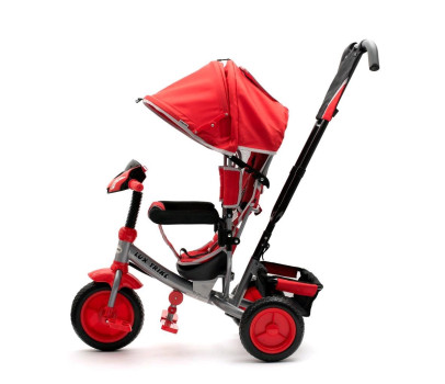 Dětská tříkolka s LED světly Baby Mix Lux Trike šedá