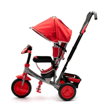 Dětská tříkolka s LED světly Baby Mix Lux Trike šedá