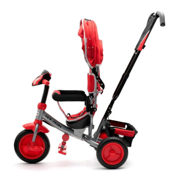 Dětská tříkolka s LED světly Baby Mix Lux Trike šedá