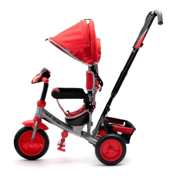 Dětská tříkolka s LED světly Baby Mix Lux Trike šedá