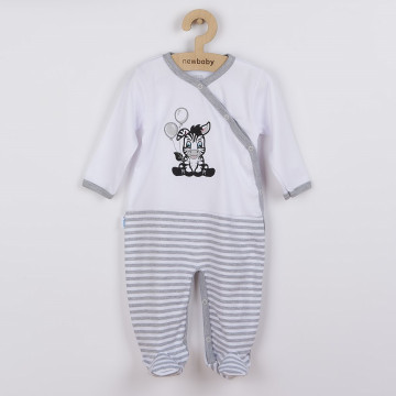 Kojenecký bavlněný overal New Baby Zebra exclusive