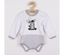 Kojenecké bavlněné body New Baby Zebra exclusive