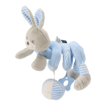 Hračka na postýlku Spirála Baby Mix králík modrý, Modrá