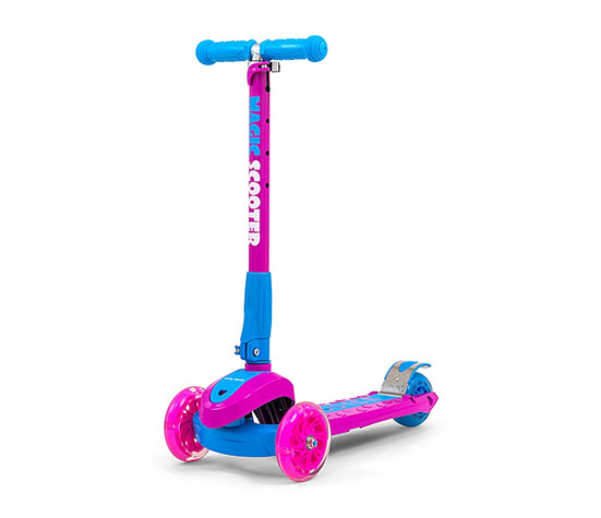 Dětská koloběžka Milly Mally Magic Scooter pink-blue