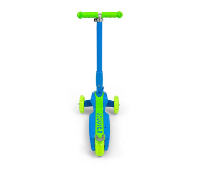 Dětská koloběžka Milly Mally Magic Scooter blue-green
